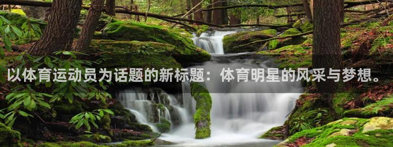 以体育运动员为话题的新标题：体育明星的风采与梦想。